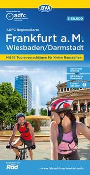 Radkarte Frankfurt Wiesbaden Darmstadt