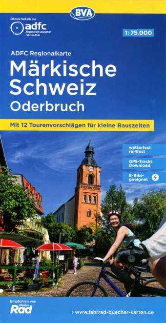 Radkarte Märkische Schweiz Oderbruch