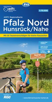 Radkarte Pfalz Hunsrück Nahe