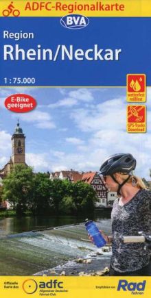 ADFC Regionalkarte Rhein/Neckar