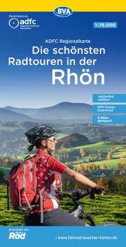 Radkarte Rhön mit Fulda