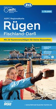 Radkarte Rüge Fischland-Darß