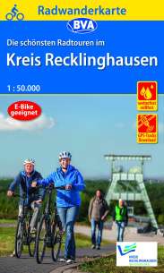 Radwanderkarte Kreis REcklinghausen