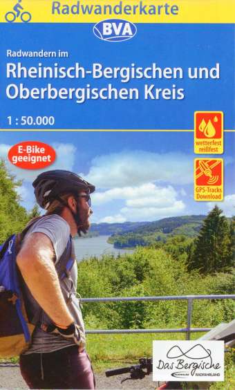 Radkarte Rheinisch-Bergischer und Oberbergischer Kreis
