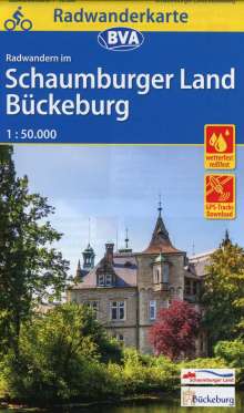Radwanderkarte Schaumburger Land Bückeburg