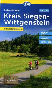 Radwanderkarte Kreis Siegen-Wittgenstein