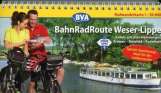 Bahnradroute Weser-Lippe