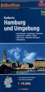 Radtourenkarte Hamburg und Umgebung