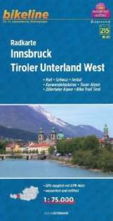 Radkarte Tiroler Unterland west