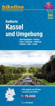 Radkarte Kassel und Umgebung