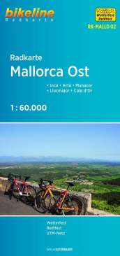 Bikeline Mallorca Ost Karte