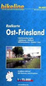 Bikeline Karte Ostfriesland
