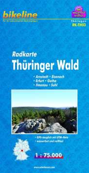 Radkarte Thüringer wald