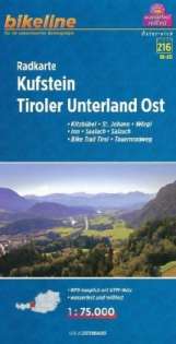 Bikeline Radkarte Kufstein Tiroler Unterland West