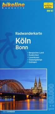 Bikeline Radwanderkarte Köln Bonn