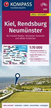 Kompasskarte Kiel Rendsburg Neumünster