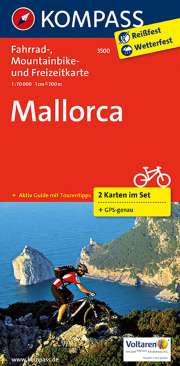 Kompass Radkarte Mallorca