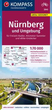 Kompass Fahrradfkarte Nürnberg