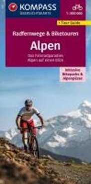 Kompass Radfernwege & Biketouren Alpen