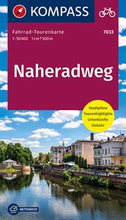 Kompass Fahrradkarte Nahe-Radweg