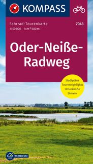 Kompass Fahrradkarte Oder-Neiße-Radweg