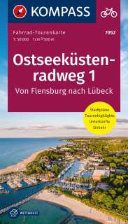 Kompass Radkarte Ostseeküstenradweg von Flensburg nach Lübeck