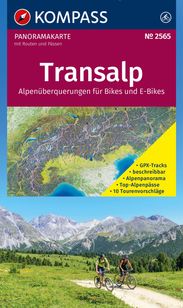 Radfernwegkarte Transalp
