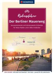 Kompass Radreiseführer Berliner Mauerweg