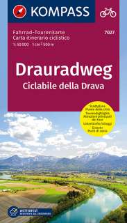 Fahrradkarte Drau-Radweg