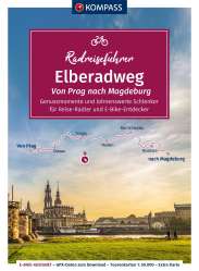 Kompass Radreiseführer Elberadweg von Prag nach Magdeburg
