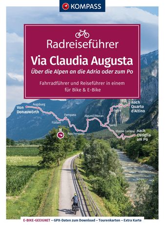 Kompass Radreiseführer Via Claudia Augusta