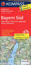 Kompass Radkarte Bayern Süd