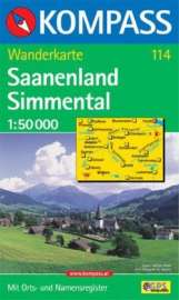 Kompasskarte Saanenland Simmental