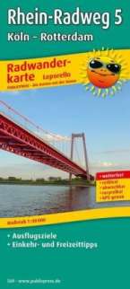 Radkarte Rhein 5 Köln-Rotterdam