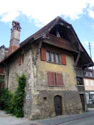 altes Haus in Chavorney
