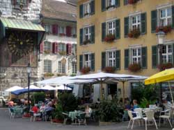 in der Altstadt von Solothurn